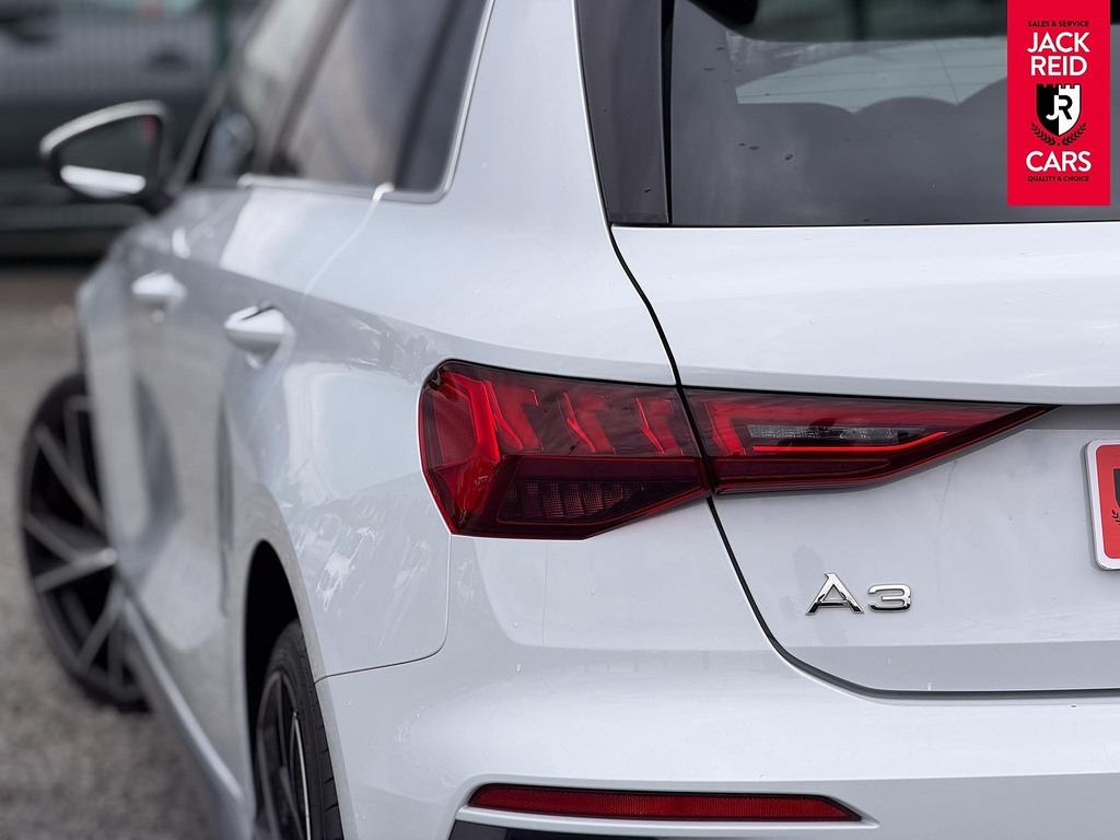 Audi A3 Hatchback WP22UKR White #3