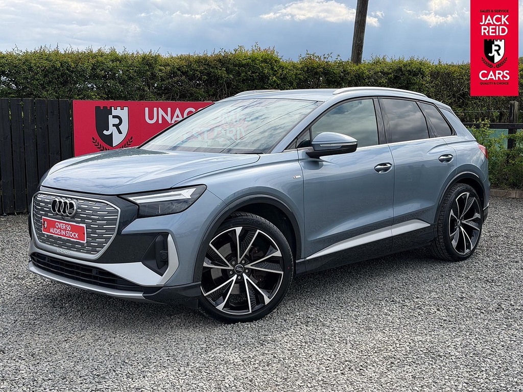 Audi Q4 E Tron Suv Blue