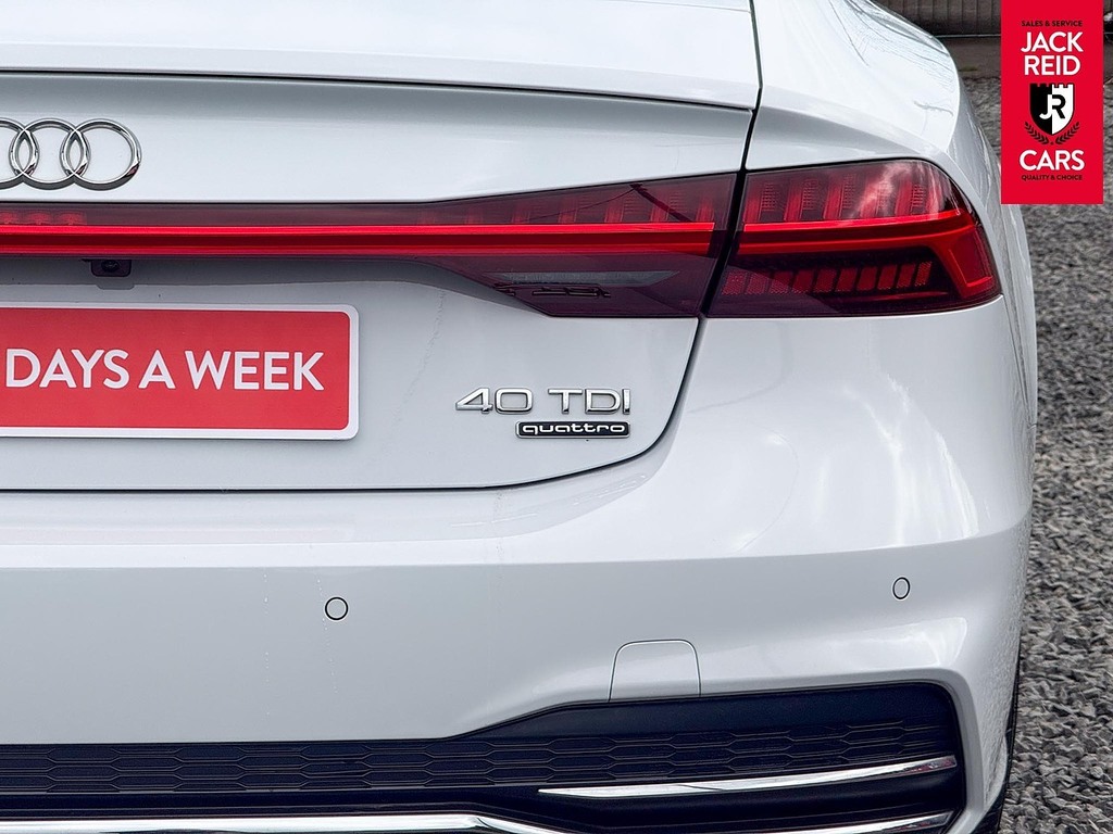 Audi A7 Hatchback GX23XTK White #5
