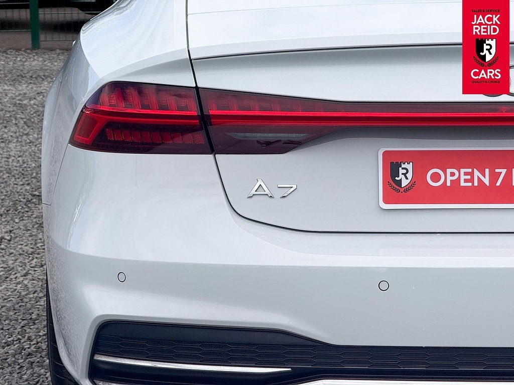 Audi A7 Hatchback GX23XTK White #3