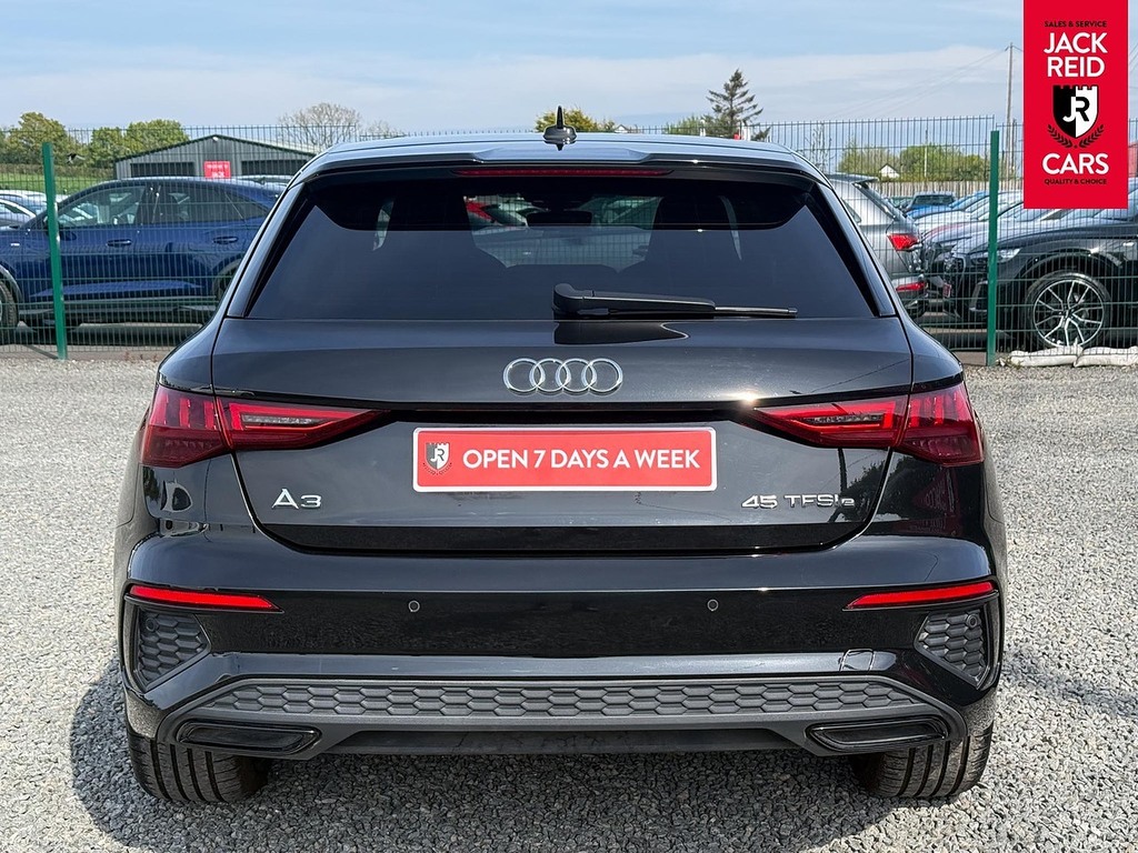 Audi A3 Hatchback FN23JXK Black #3