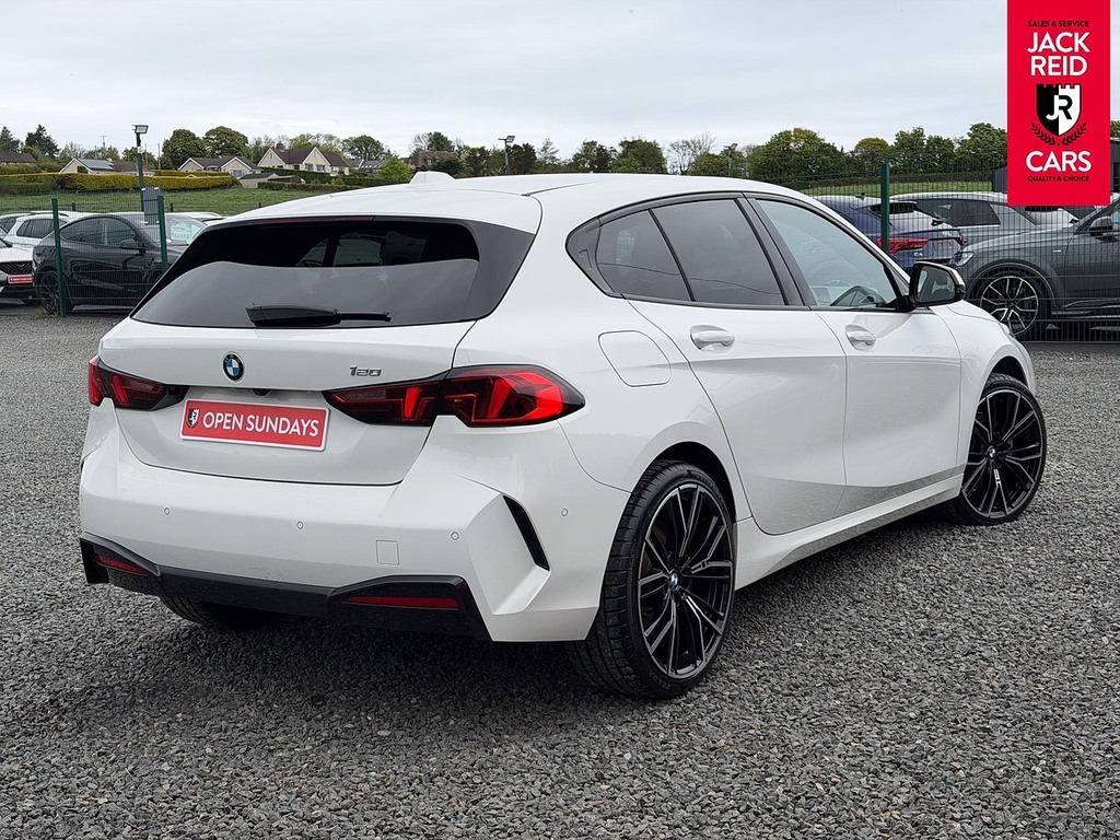 BMW 1 Series Hatchback LS25PXY White #6