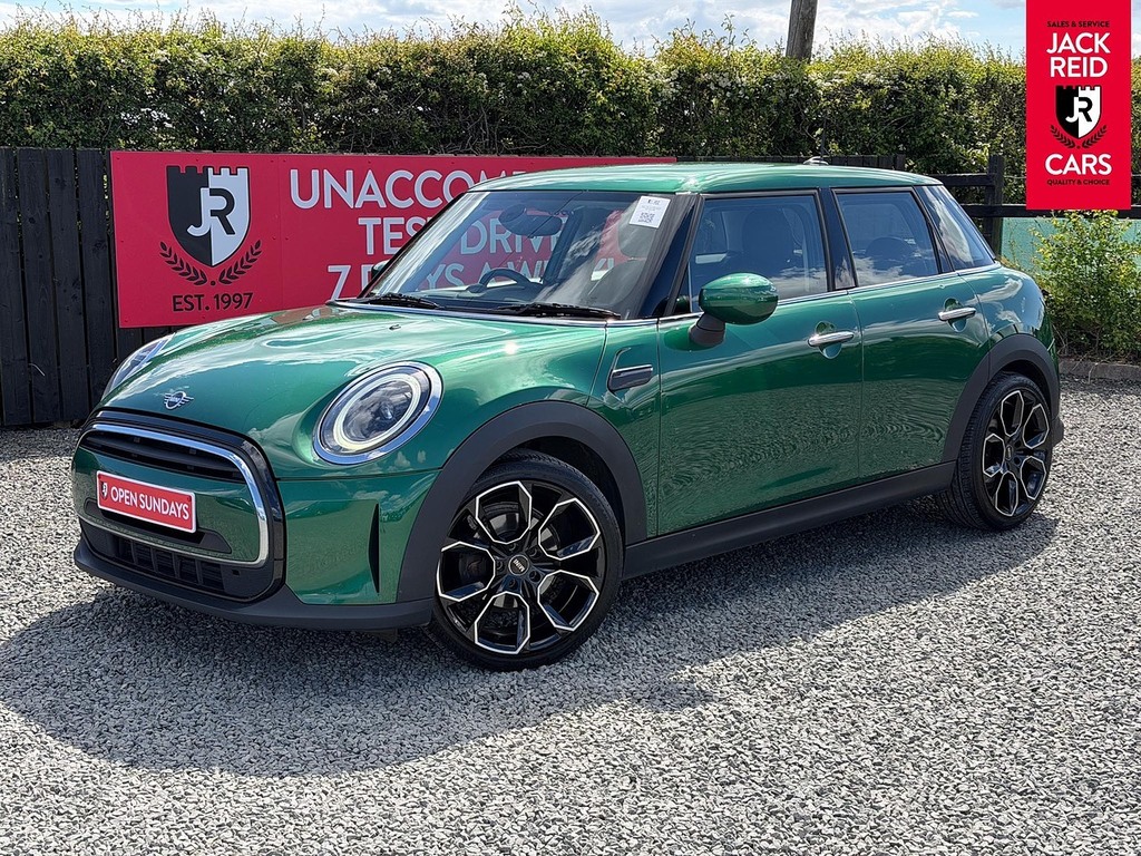 Mini Hatch Hatchback Green
