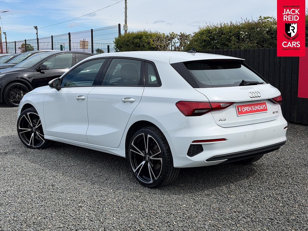 Audi A3 Hatchback KY22JYK White #2