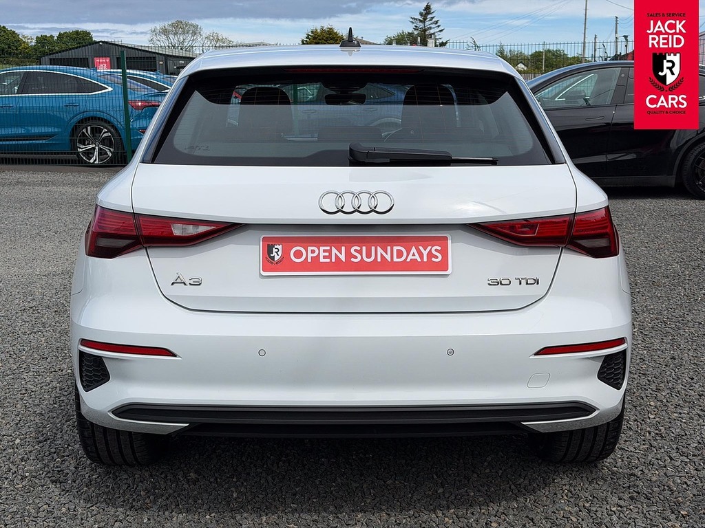 Audi A3 Hatchback KY22JYK White #6