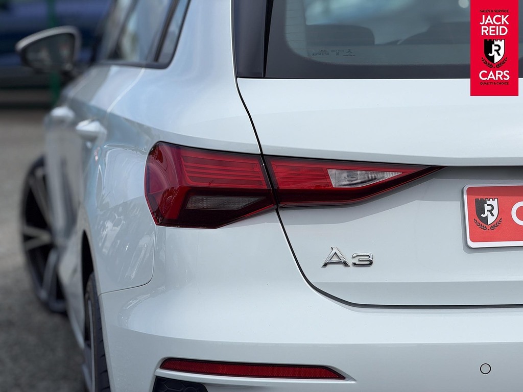 Audi A3 Hatchback KY22JYK White #4