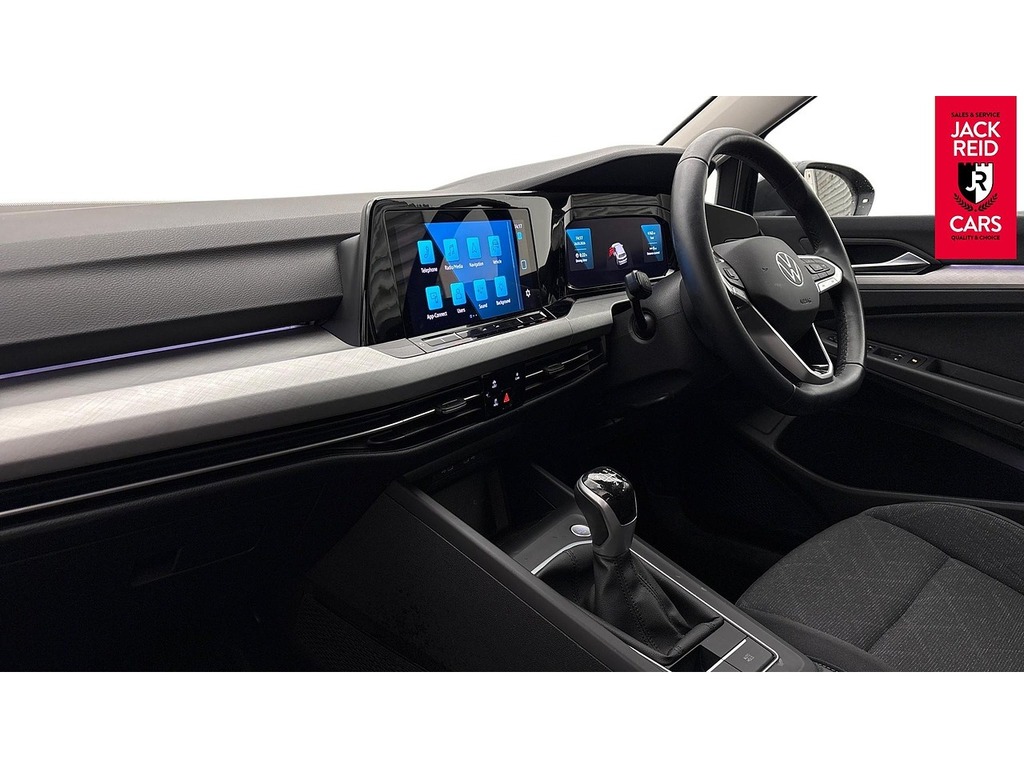 Volkswagen Golf Hatchback RK24HGG Grey #4