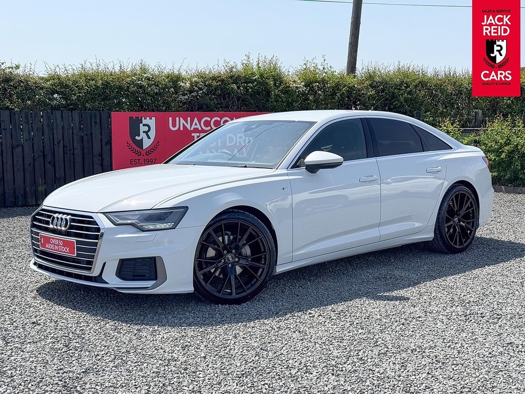 Audi A6 Saloon Saloon White