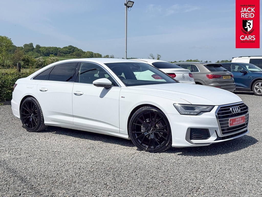 Audi A6 Saloon Saloon KY23NNU White #5