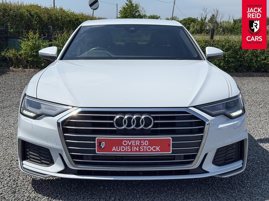 Audi A6 Saloon Saloon KY23NNU White #6