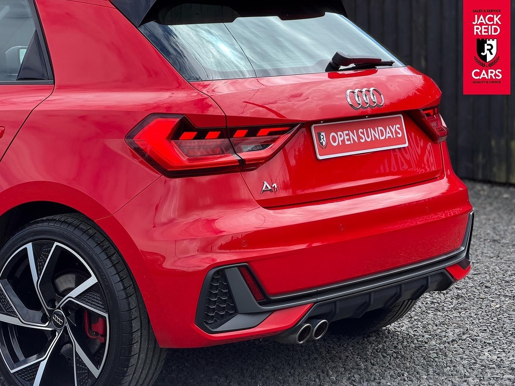 Audi A1 Hatchback  Red #3