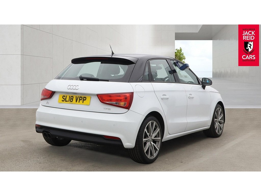 Audi A1 Hatchback SL18VPP White #2