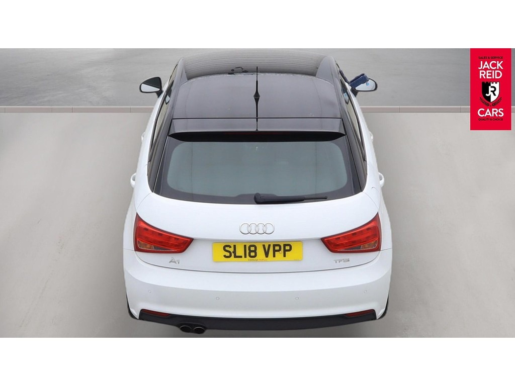 Audi A1 Hatchback SL18VPP White #3