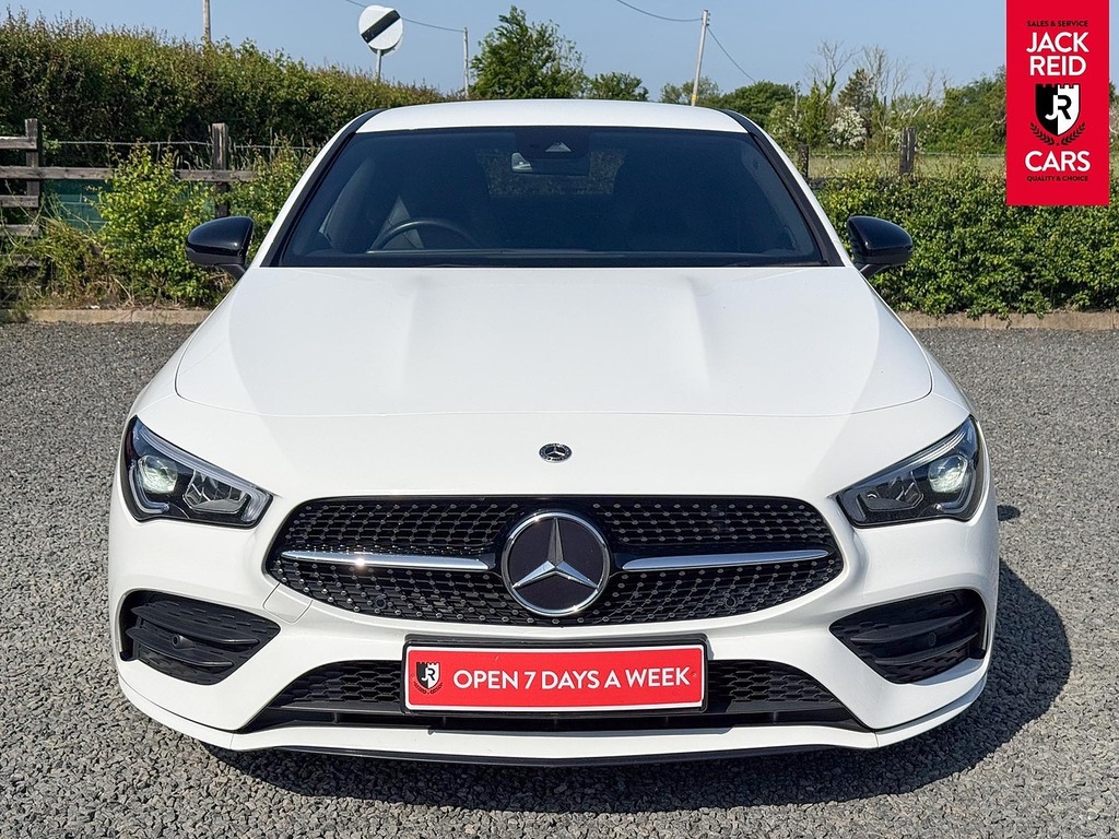 Mercedes-Benz CLA Class Saloon TRZ8275 White #6