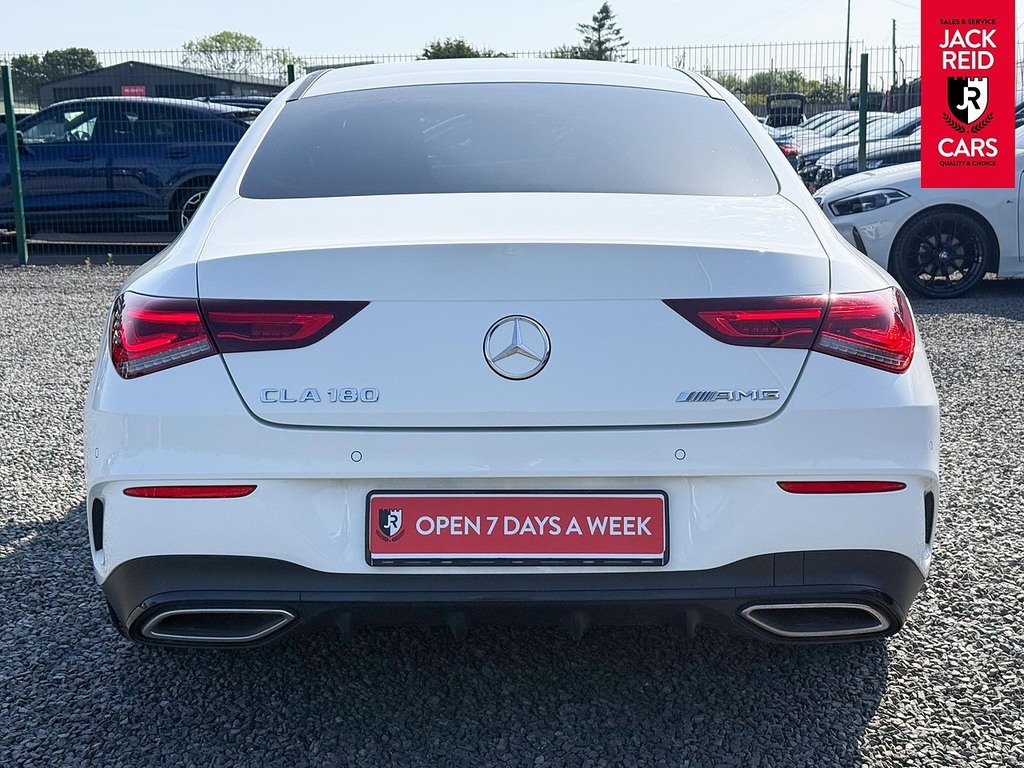 Mercedes-Benz CLA Class Saloon TRZ8275 White #2