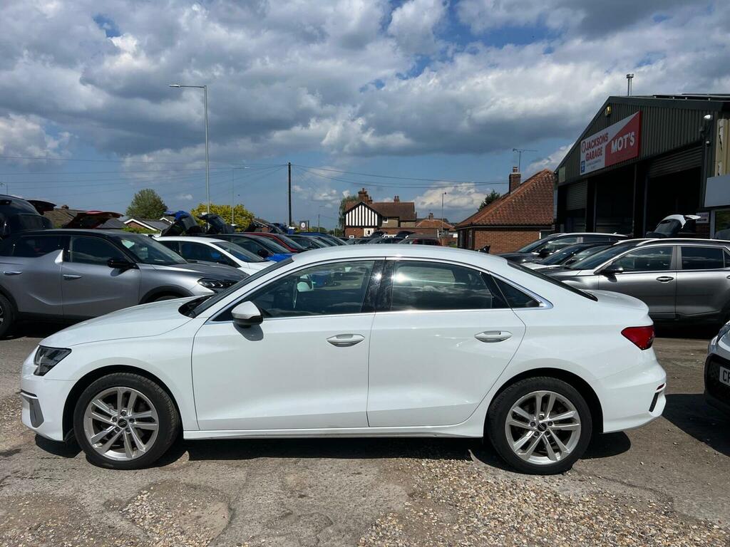 Audi A3 Saloon 1.5 Tfsi 35 Sport S Tronic Euro 6 Ss YA73XHM White #3