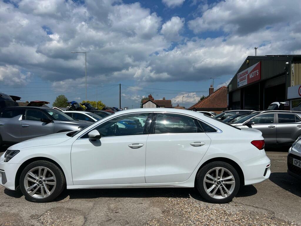 Audi A3 Saloon 1.5 Tfsi 35 Sport S Tronic Euro 6 Ss YA73XHM White #5