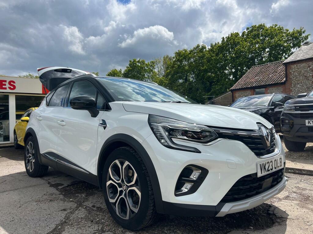 Renault Captur Suv 1.6 E-tech Techno Euro 6 Ss 2023 VK23OLB White #5