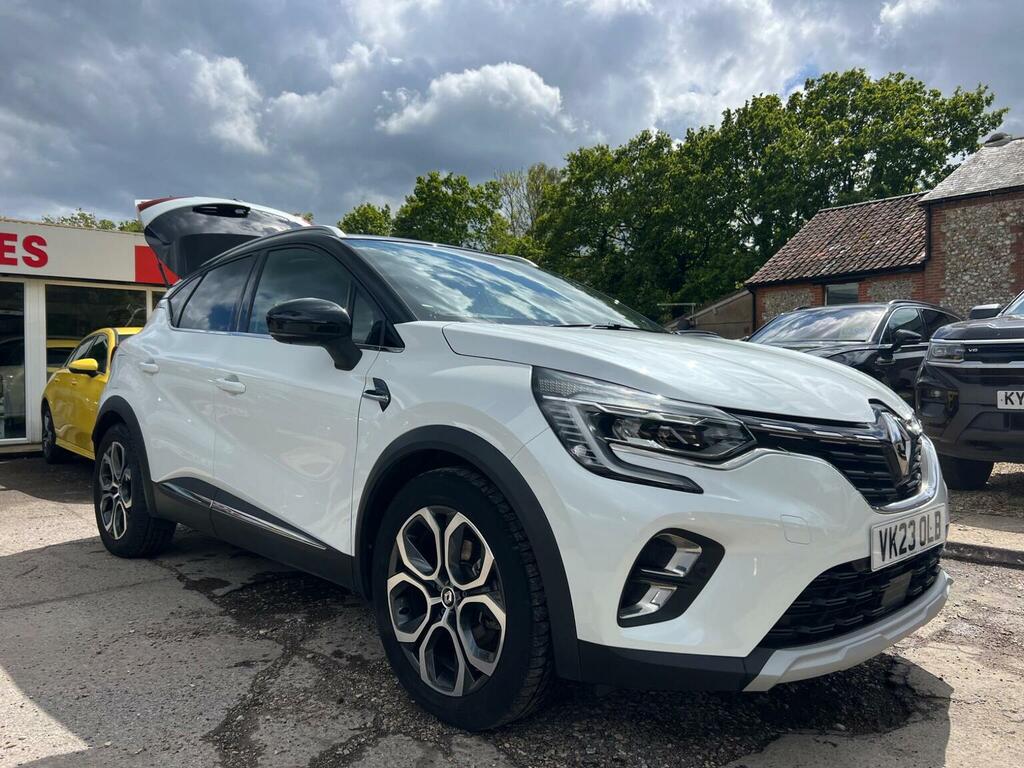 Renault Captur Suv 1.6 E-tech Techno Euro 6 Ss 2023 VK23OLB White #4