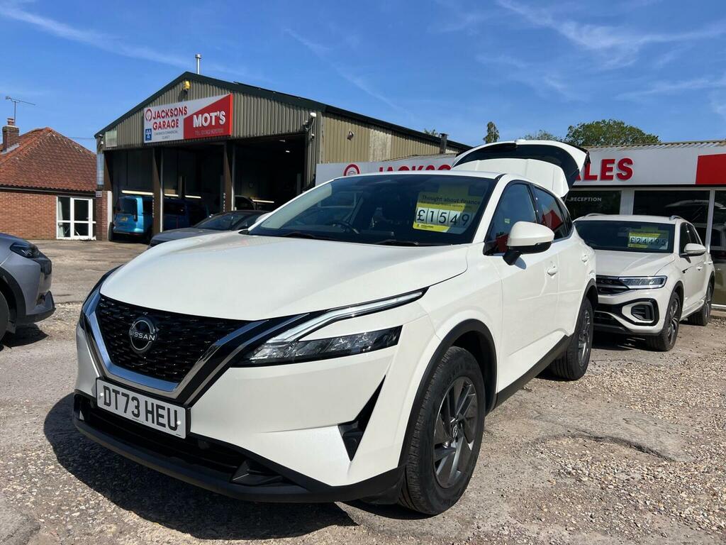 Nissan Qashqai Suv 1.3 Dig-t Mhev Acenta Premium Euro 6 Ss DT73HEU White #5