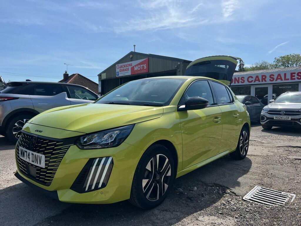 Peugeot 208 Hatchback 1.2 Puretech Allure Euro 6 Ss 20 MW74DNV Yellow #6