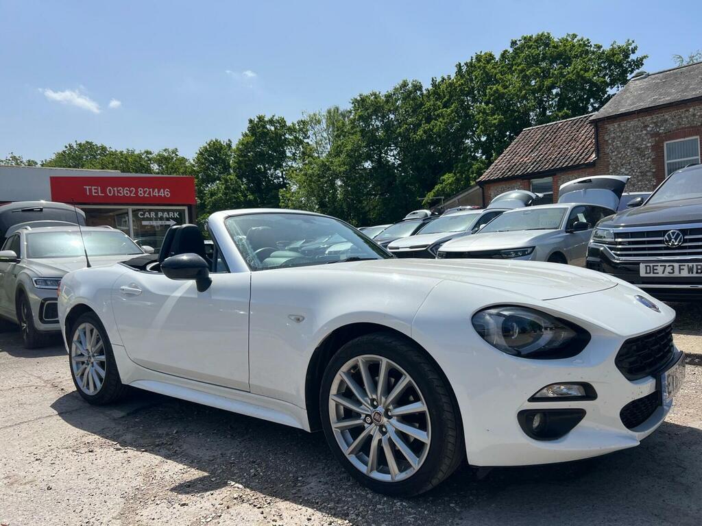 Fiat 124 Spider Convertible 1.4 Multiair Lusso Plus Euro 6 20 White
