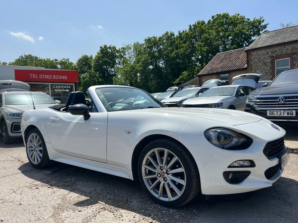 Fiat 124 Spider Convertible 1.4 Multiair Lusso Plus Euro 6 20 White #4