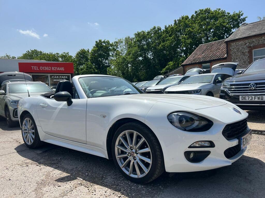Fiat 124 Spider Convertible 1.4 Multiair Lusso Plus Euro 6 20 White #5