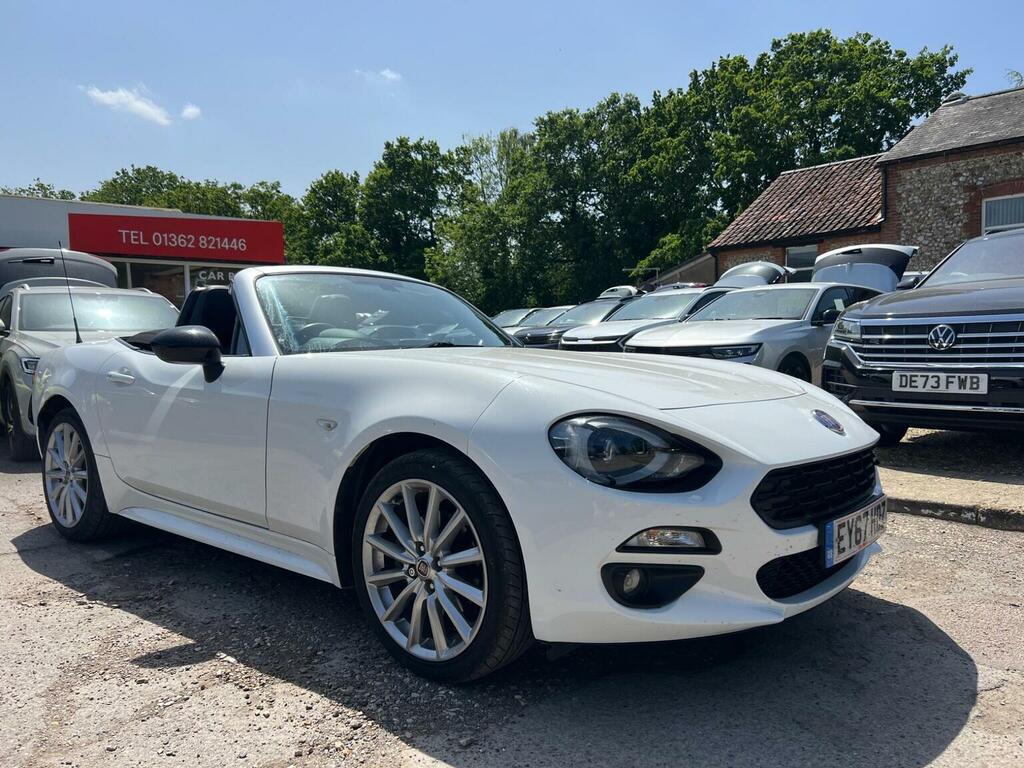 Fiat 124 Spider Convertible 1.4 Multiair Lusso Plus Euro 6 20 White #3
