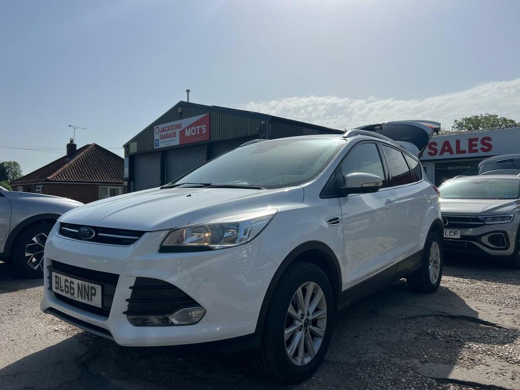 Ford Kuga Suv 2.0 Tdci Titanium 2Wd Euro 6 Ss 20166 BL66NNP White #2