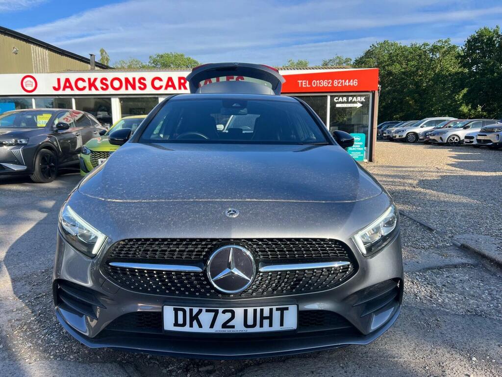 Mercedes-Benz A Class Hatchback 1.3 A200 Amg Line Executive 7G-dct Eur DK72UHT Grey #3
