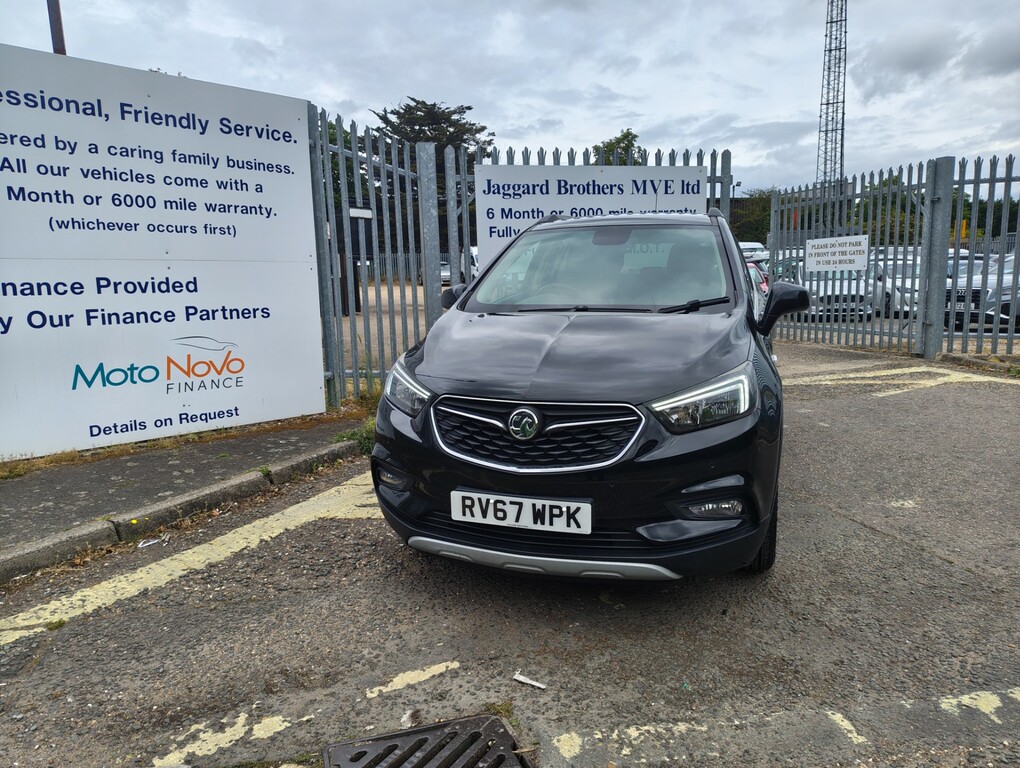 Vauxhall Mokka X Elite Nav Ss RV67WPK Black #2