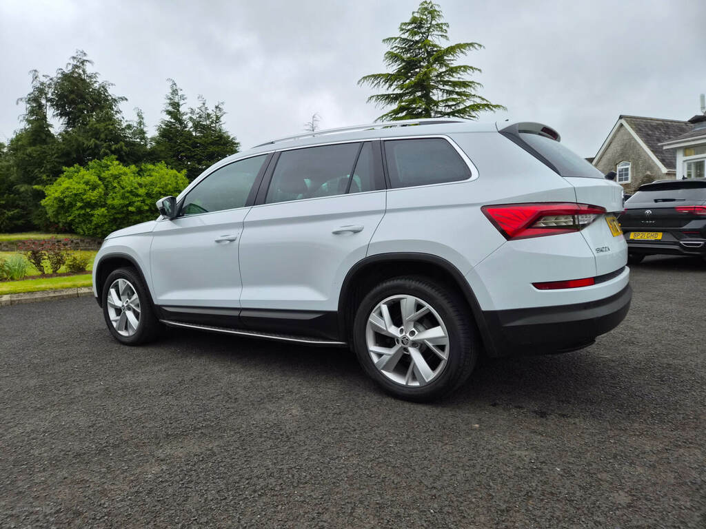Skoda Kodiaq 2.0 Tdi 190 Edition 4X4 Dsg 7 Seat MT67ENF White #2