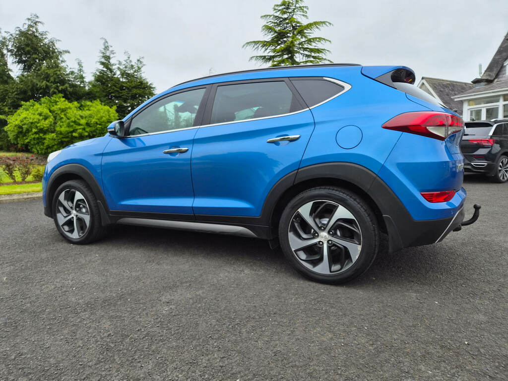 Hyundai Tucson 2.0 Crdi Premium Se KRZ6158 Blue #2