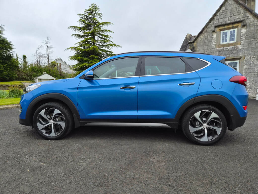 Hyundai Tucson 2.0 Crdi Premium Se KRZ6158 Blue #5