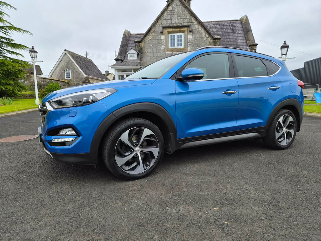 Hyundai Tucson 2.0 Crdi Premium Se KRZ6158 Blue #3