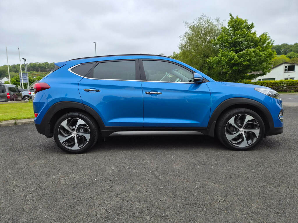 Hyundai Tucson 2.0 Crdi Premium Se KRZ6158 Blue #6