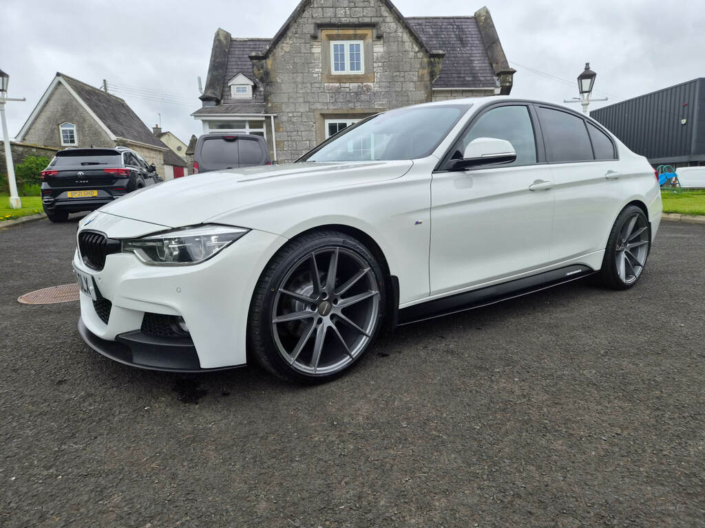 BMW 3 Series 320D M Sport Step YF16OLX White #3