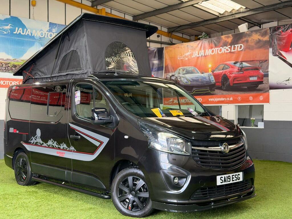 Vauxhall Vivaro Campervan 201919 Black