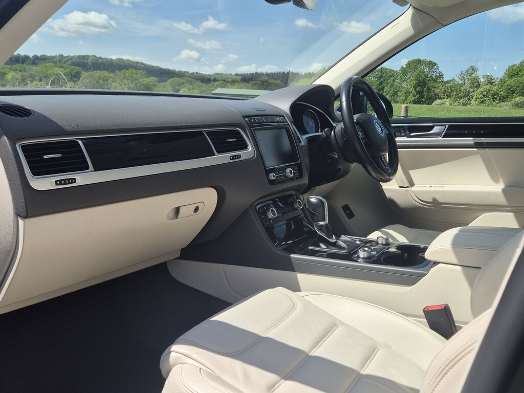 Volkswagen Touareg 3.0 Tdi V6 Bluemotion Tech R-line Plus LE17DJU Blue #3