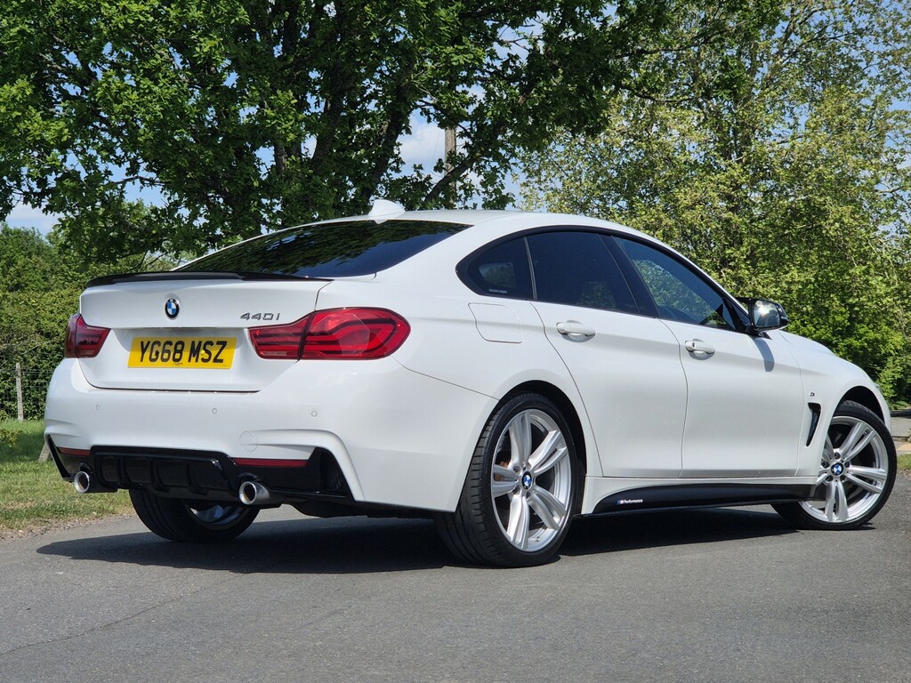 BMW 4 Series Gran Coupe 3.0 440I M Sport Gran Coupe White #2