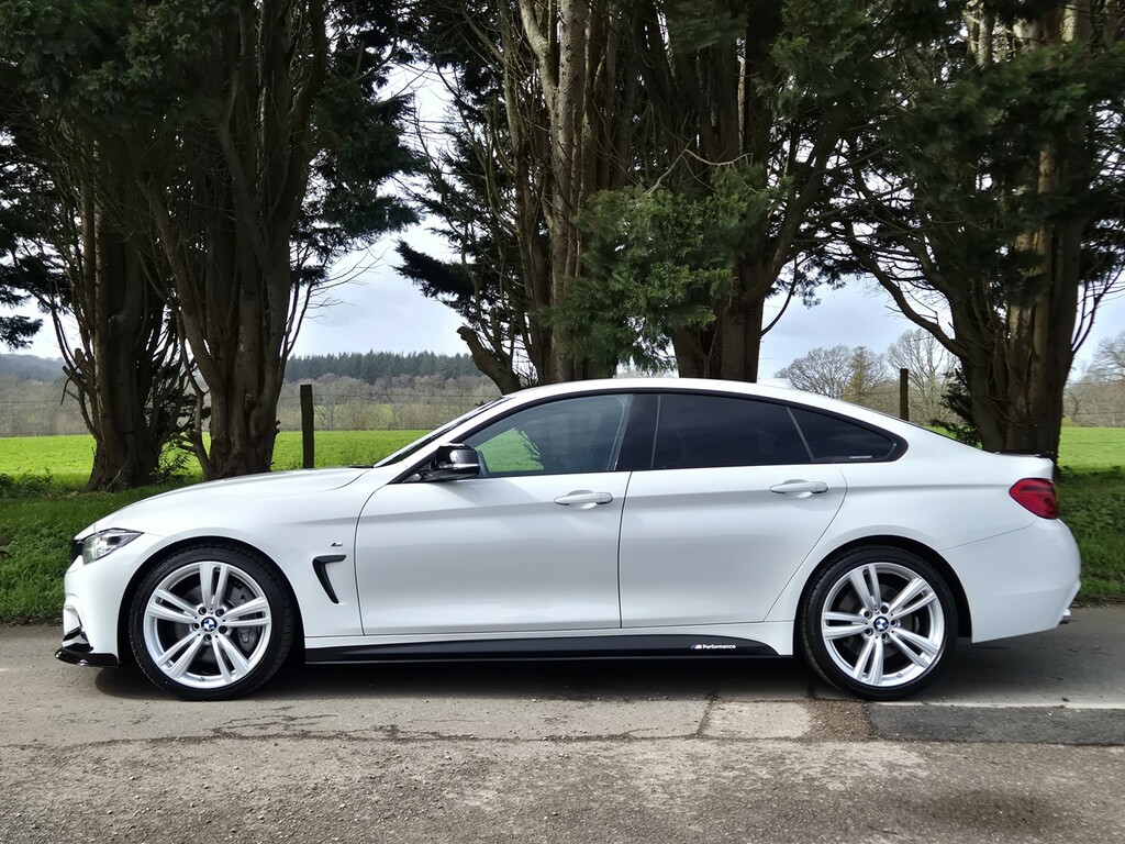 BMW 4 Series Gran Coupe 3.0 440I M Sport Gran Coupe White #4