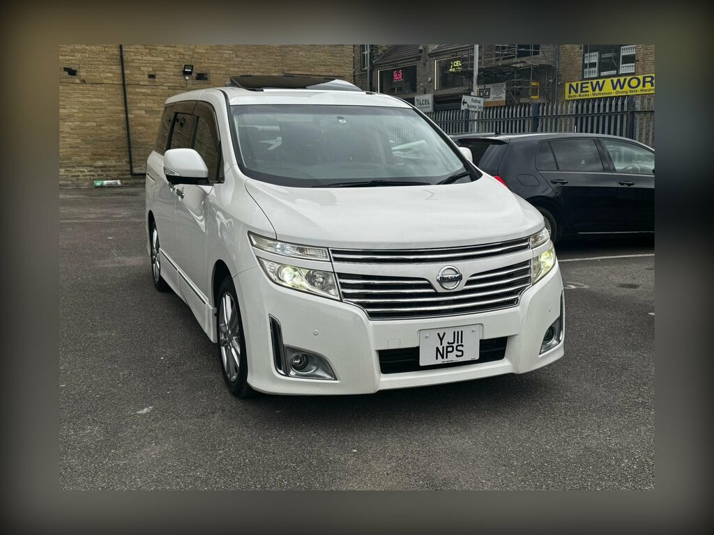Nissan Elgrand E52 3.5 V6 Vip YJ11NPS White #6