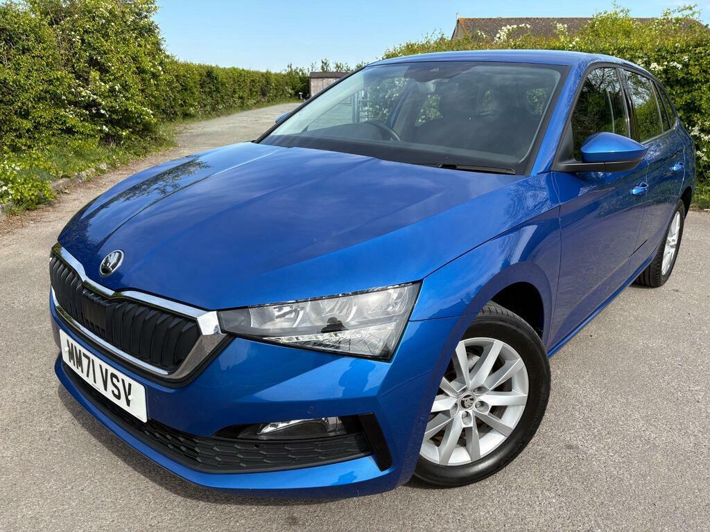Skoda Scala 1.0 Tsi Se Technology Euro 6 S S MM71VSV Blue #4