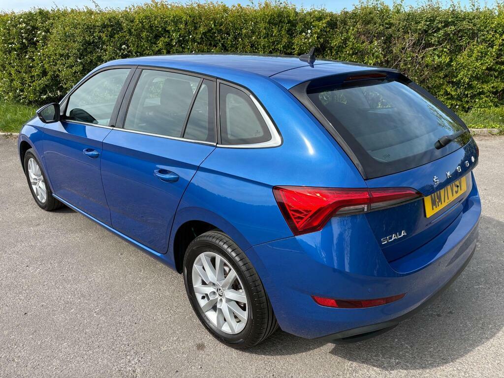 Skoda Scala 1.0 Tsi Se Technology Euro 6 S S MM71VSV Blue #5