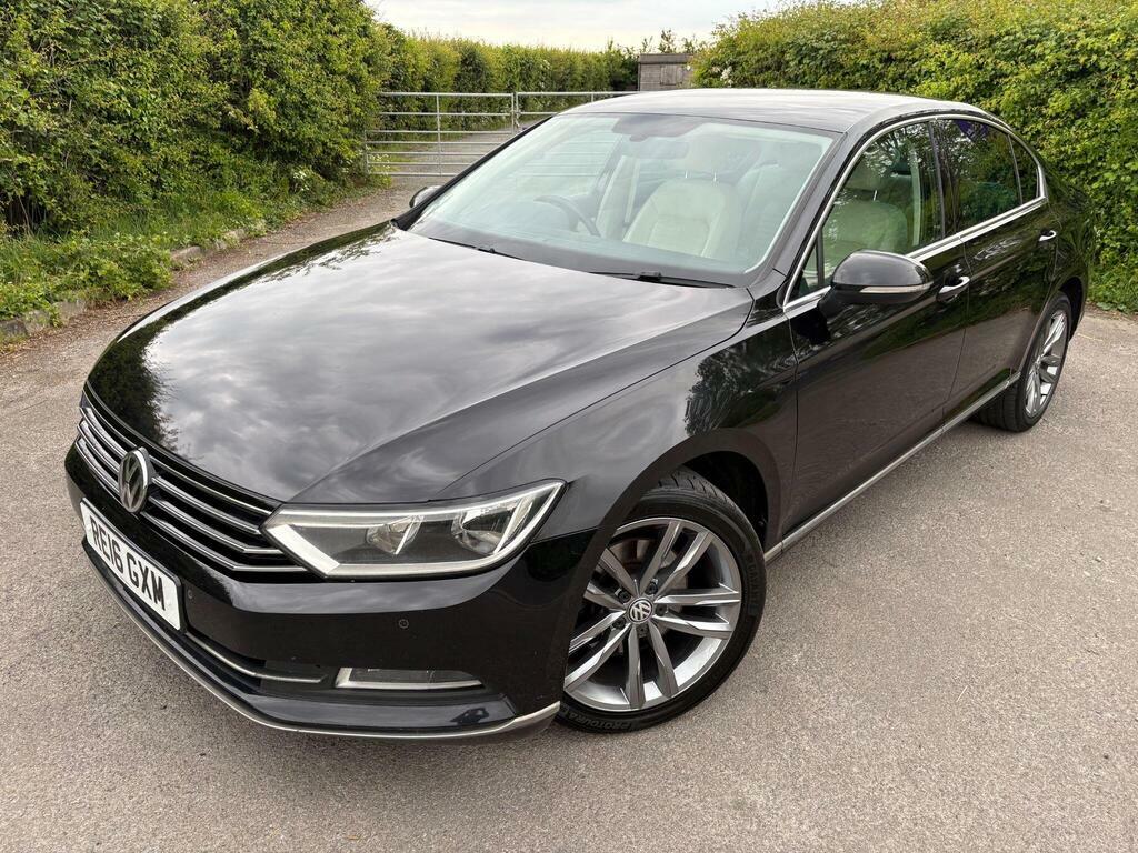 Volkswagen Passat 2.0 Tdi Bluemotion Tech Gt Euro 6 S S RE16GXM Black #4