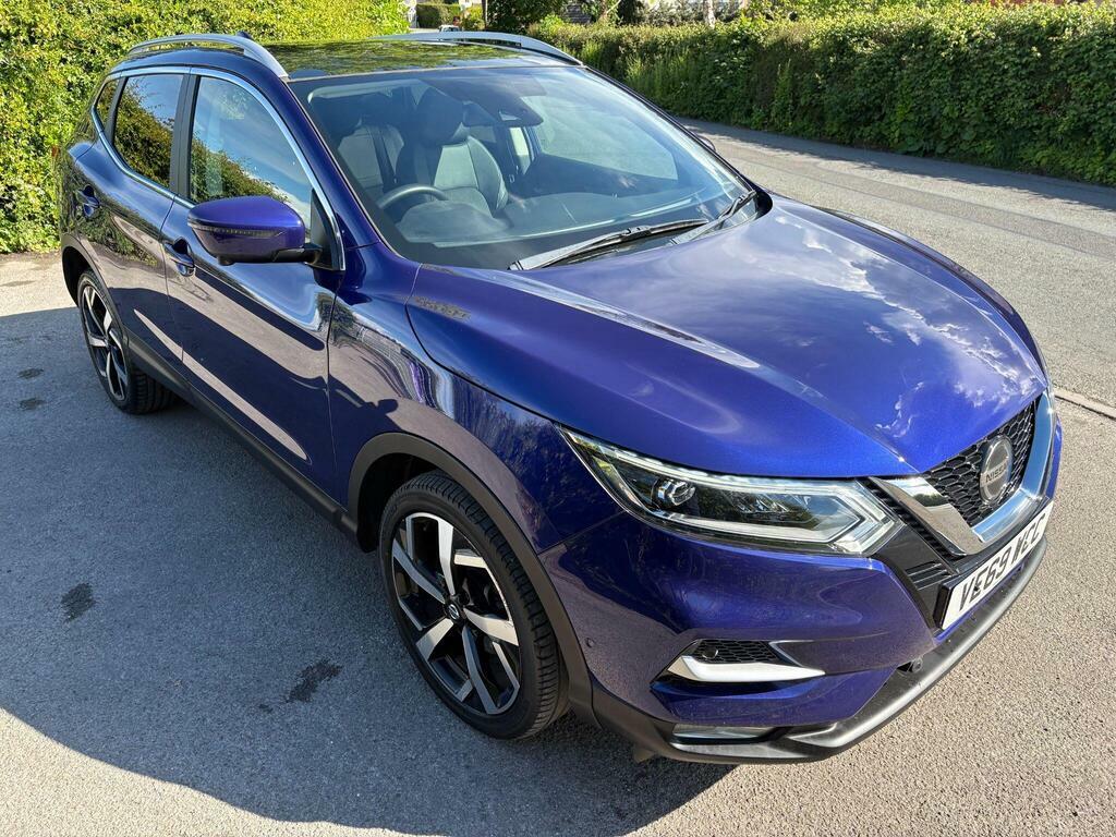 Nissan Qashqai 1.3 Dig-t Tekna Euro 6 S S VE69WCC Blue #2