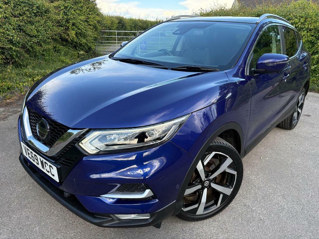 Nissan Qashqai 1.3 Dig-t Tekna Euro 6 S S VE69WCC Blue #3
