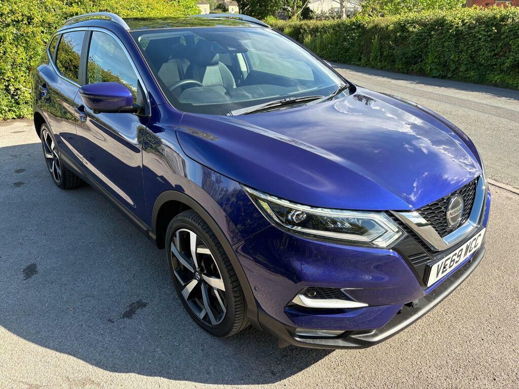 Nissan Qashqai 1.3 Dig-t Tekna Euro 6 S S VE69WCC Blue #6