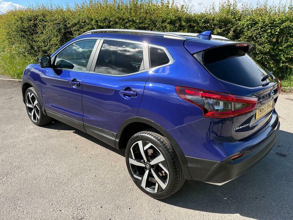 Nissan Qashqai 1.3 Dig-t Tekna Euro 6 S S VE69WCC Blue #4